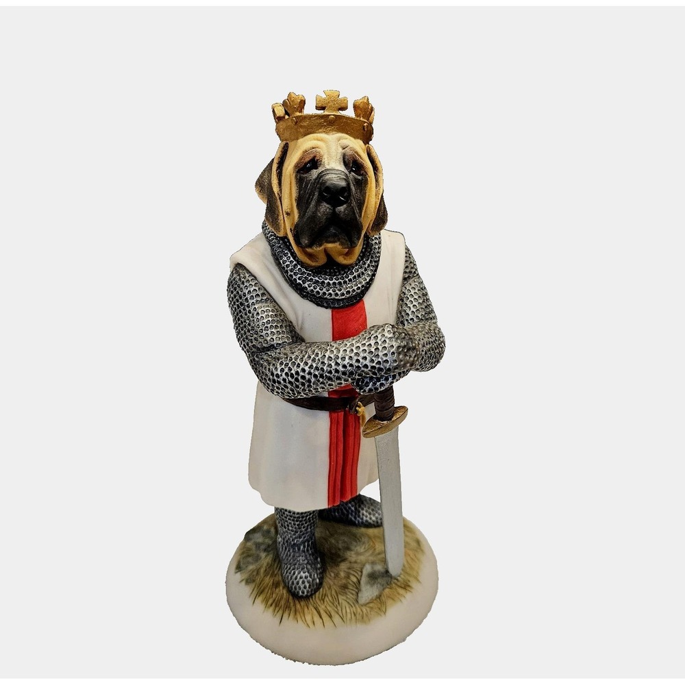 Rare Harrop CC112 Richard Lionheart Mastiff Doggie People Retired HandPainted UK - Picture 6 of 9